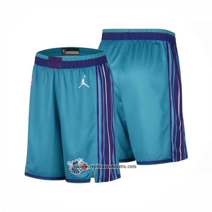 Pantalone Charlotte Hornets Hardwood Classics 2023-24 Verde